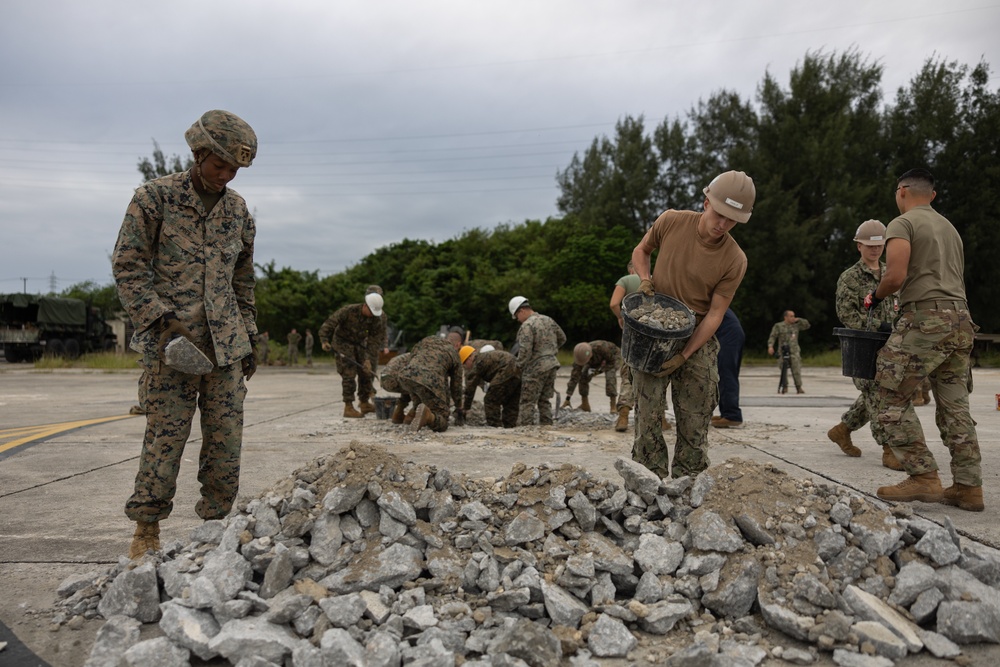 Keen Sword 23: Joint Service Airfield Damage Repair