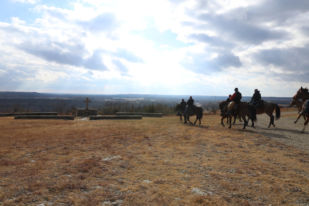 1st Infantry Division Commanding General's Mounted Color Guard Summit