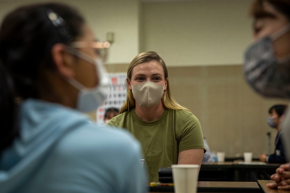 Enter the Juku: Practicing English with U.S. Marines in Shintomi