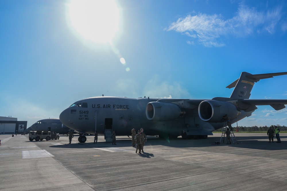 U.S. Air Force, Hawaii Air National Guard, Royal Australian Air Force participate in bilateral exercise