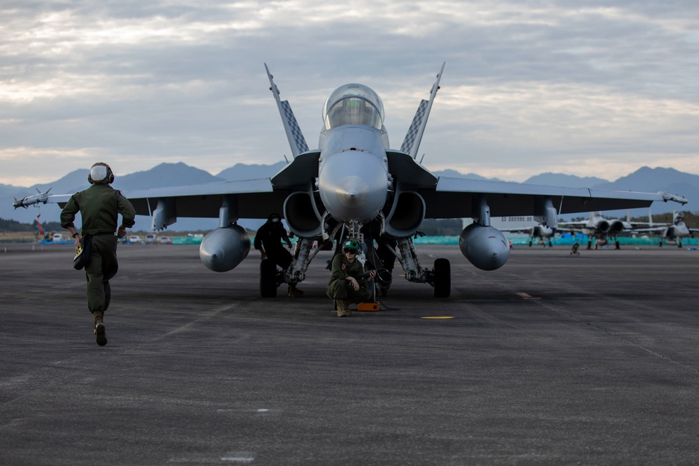 Keen Sword 2023: VMFA-312 Launch From Nyutabaru