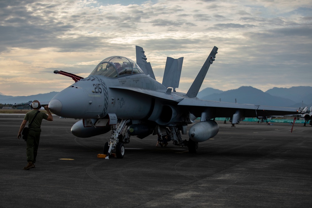 Keen Sword 2023: VMFA-312 Launch From Nyutabaru