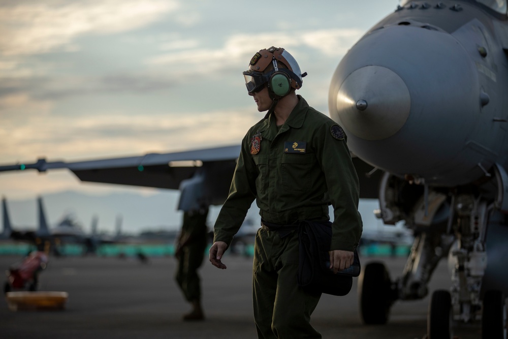 Keen Sword 2023: VMFA-312 Launch From Nyutabaru