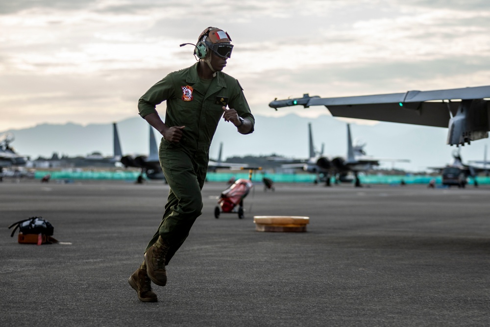 Keen Sword 2023: VMFA-312 Launch From Nyutabaru