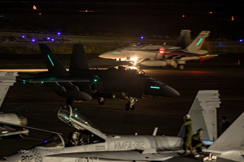 Keen Sword 2023: VMFA-312 Launch From Nyutabaru