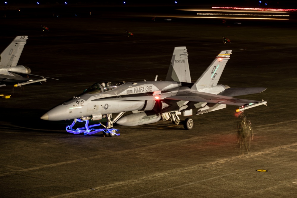 Keen Sword 2023: VMFA-312 Launch From Nyutabaru