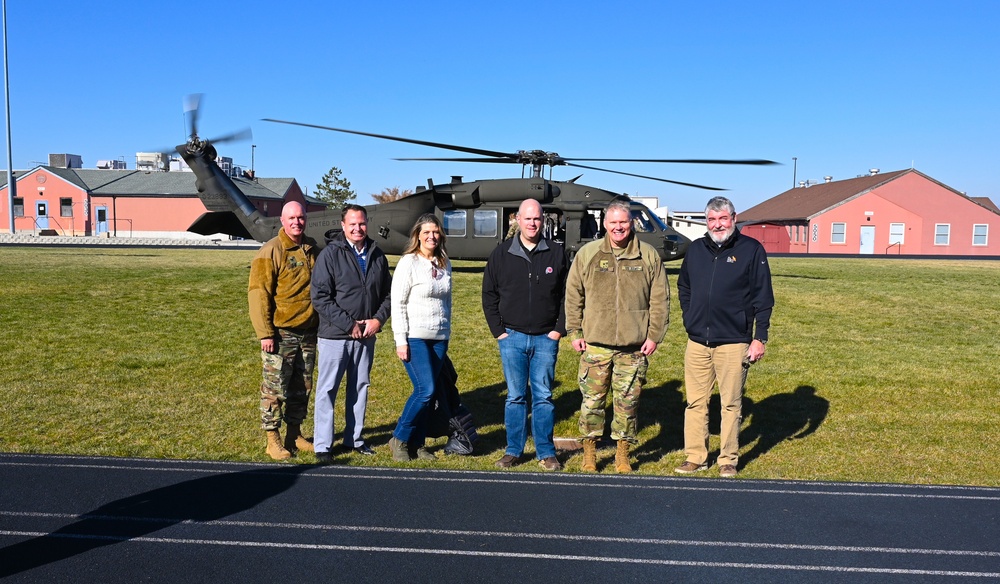 Camp Williams Host Local Mayors