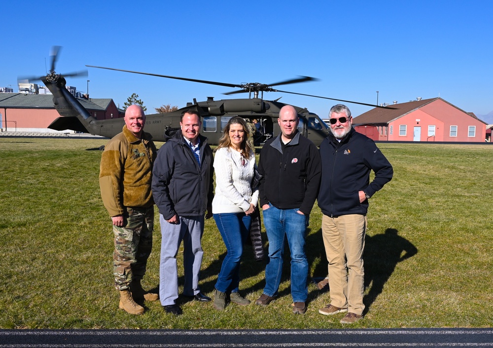 Camp Williams Host Local Mayors