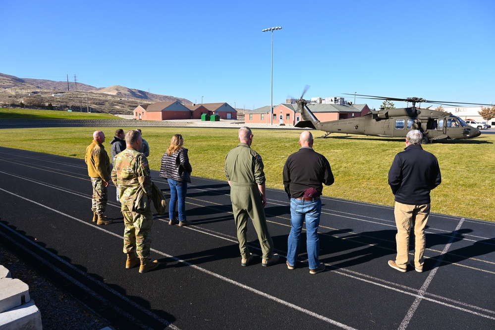 Camp Williams Host Local Mayors