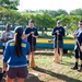 Wounded Warriors participate in outrigger canoe paddling as part of Warrior Care Month