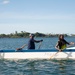 Wounded Warriors participate in outrigger canoe paddling as part of Warrior Care Month