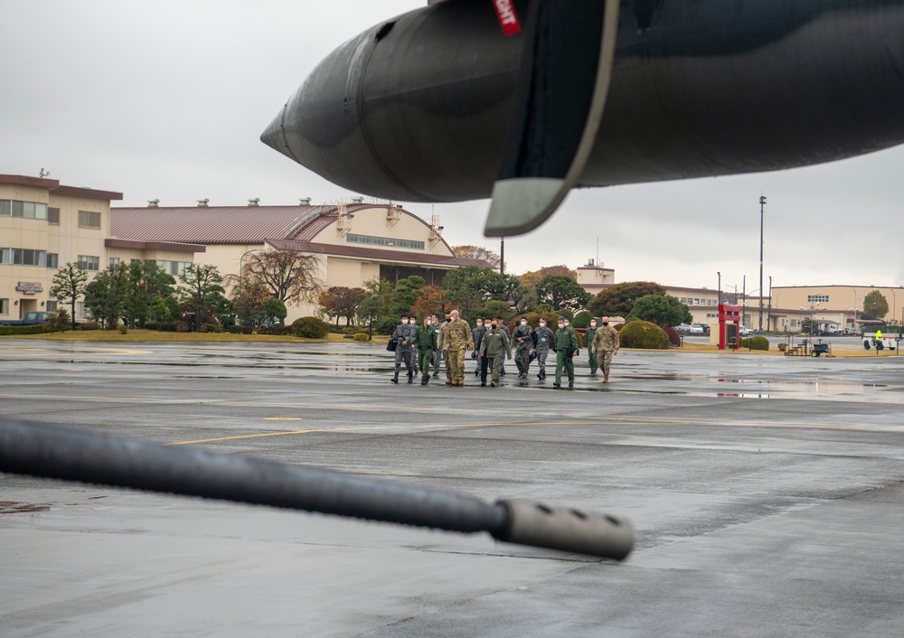 Air Defense Command receives AC-130J Ghostrider capabilities brief during Keen Sword 23