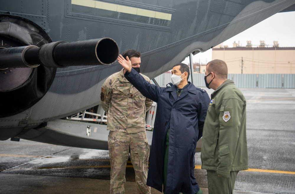 Air Defense Command receives AC-130J Ghostrider capabilities brief during Keen Sword 23