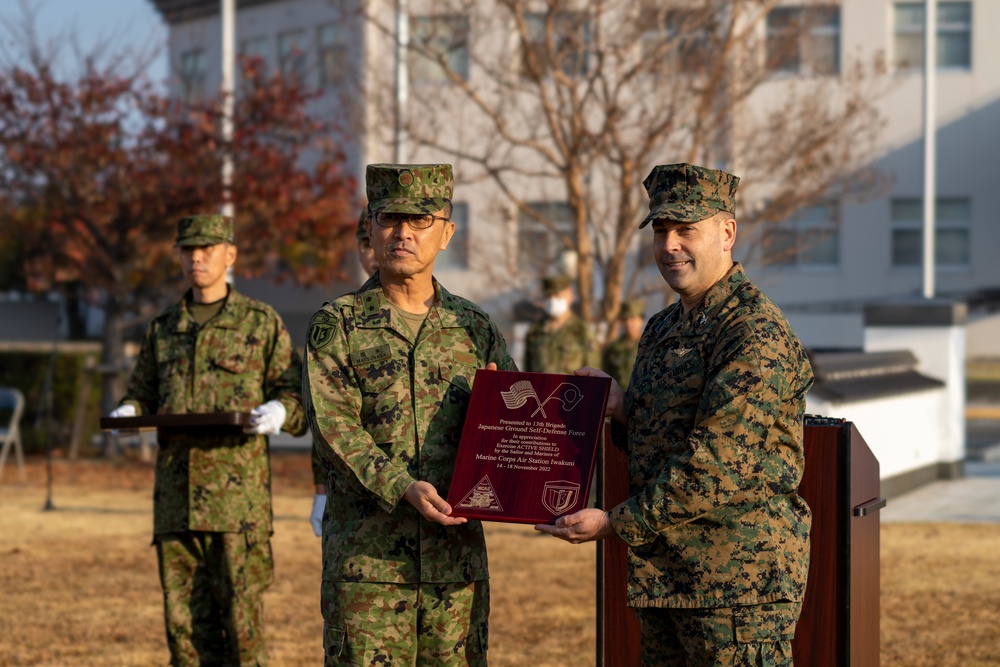 Exercise Active Shield 2022: US service members, Japan Ground Self-Defense Force members conduct closing ceremony