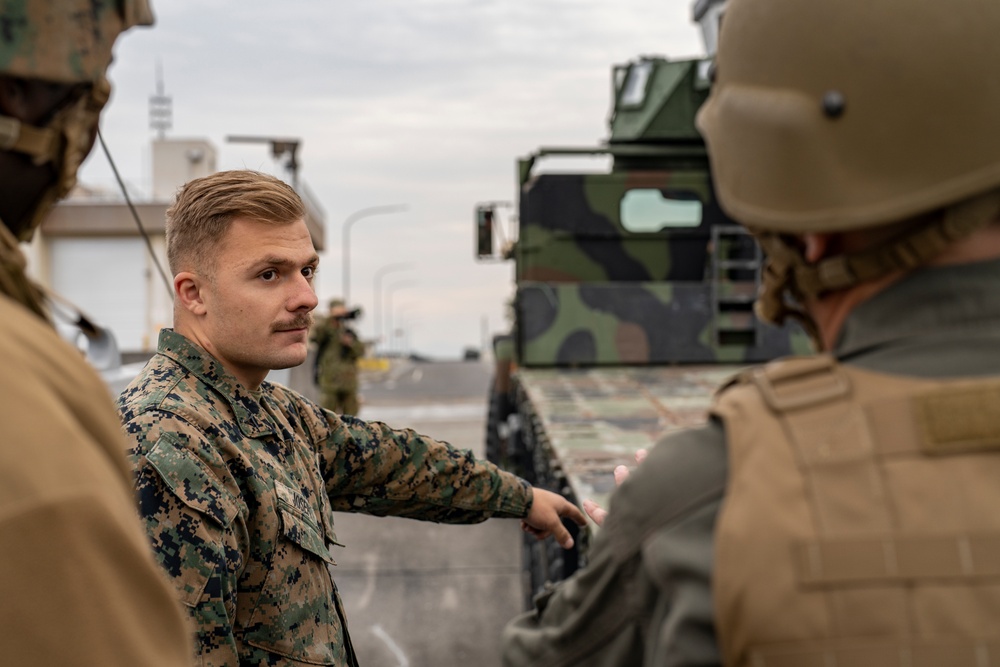 Exercise Active Shield 2022: US Marines, Sailors conduct water to ground transport