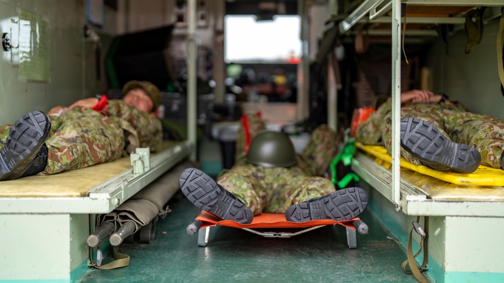 Exercise Active Shield 2022: US, 13th Brigade first responders respond to simulated casualties