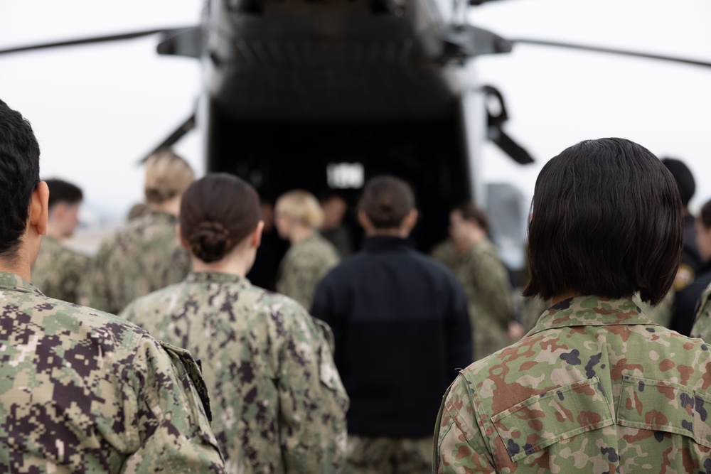 Exercise Active Shield 2022: US Navy Corpsmen, Japan Ground Self-Defense Force members conduct simulated casualty evacuation