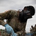 U.S. Marines and Army Soldiers conduct low light CBRN