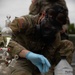 U.S. Marines and Army Soldiers conduct low light CBRN