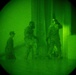 U.S. Marines and Army Soldiers conduct low light CBRN