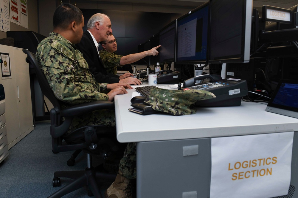 Active, Reserve Sailors Man Watch Station During Keen Sword 23