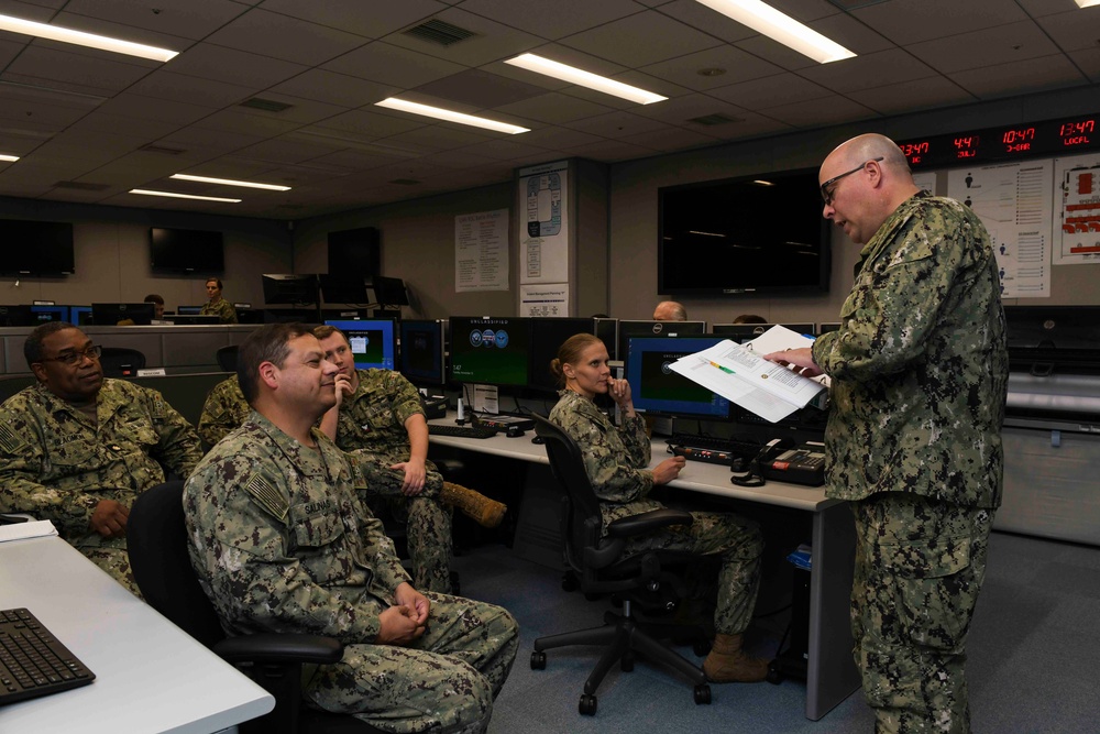 Active, Reserve Sailors Man Watch Station During Keen Sword 23