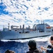 USS Chancellorsville Conducts a Replenishment-at-sea with the USNS Carl Brashear