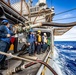 USS Chancellorsville Conducts a Replenishment-at-sea with the USNS Carl Brashear
