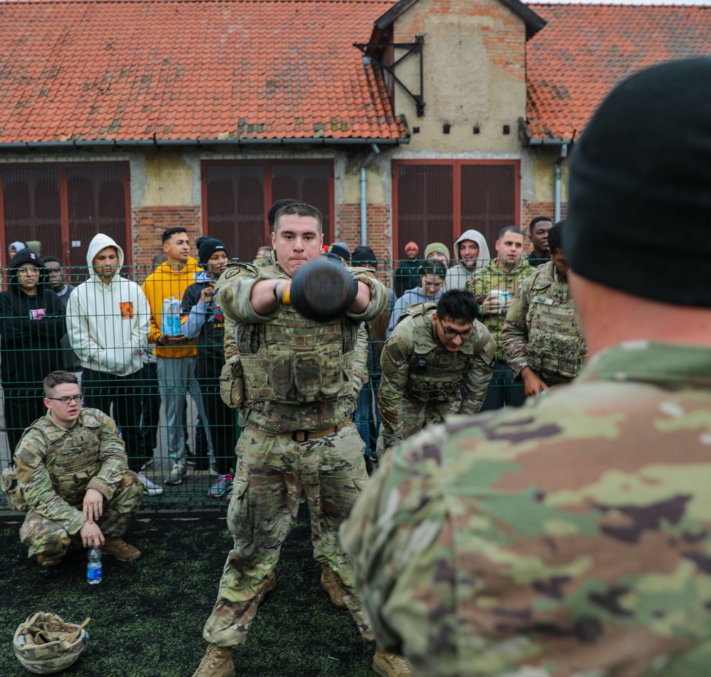 eFP Battle Group Poland Compete Together to Fight Together