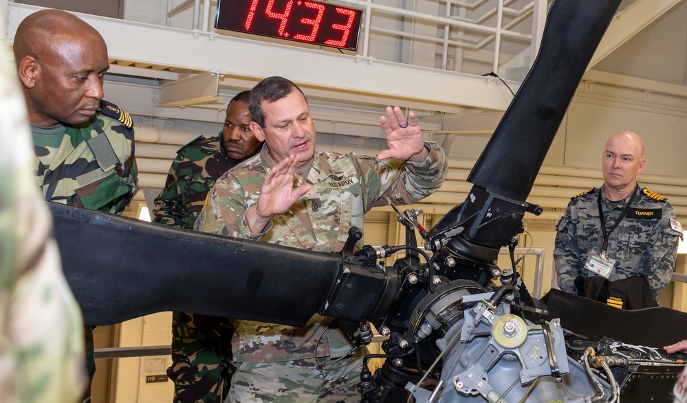 Importance of military partnerships highlighted during defense attaché visit to Fort Indiantown Gap