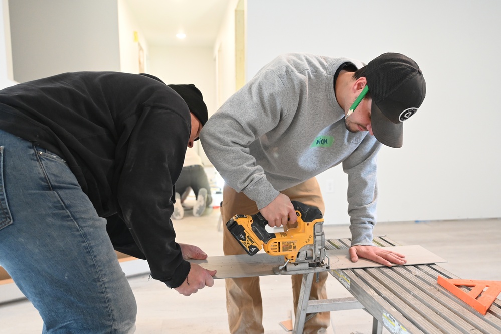 119th Wing Security Forces Squadron Habitat for Humanity Build