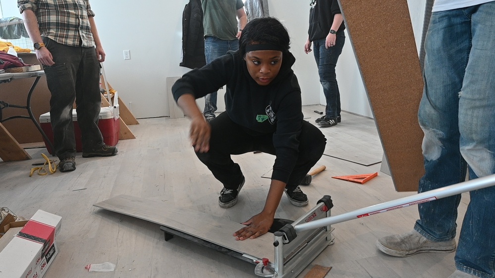 119th Wing Security Forces Squadron Habitat for Humanity Build