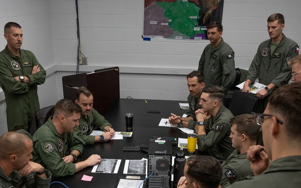 U.S. Marines work with U.S. Navy SEALs