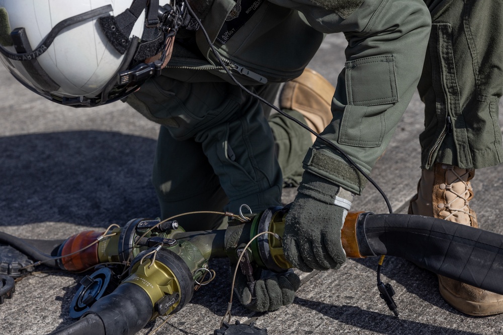 U.S. Marines work with U.S. Navy SEALs