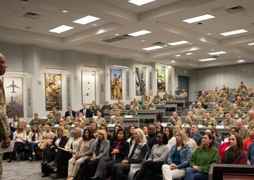 Chief of Staff of the Air Force makes remarks at AMC's Fall Rally 2022