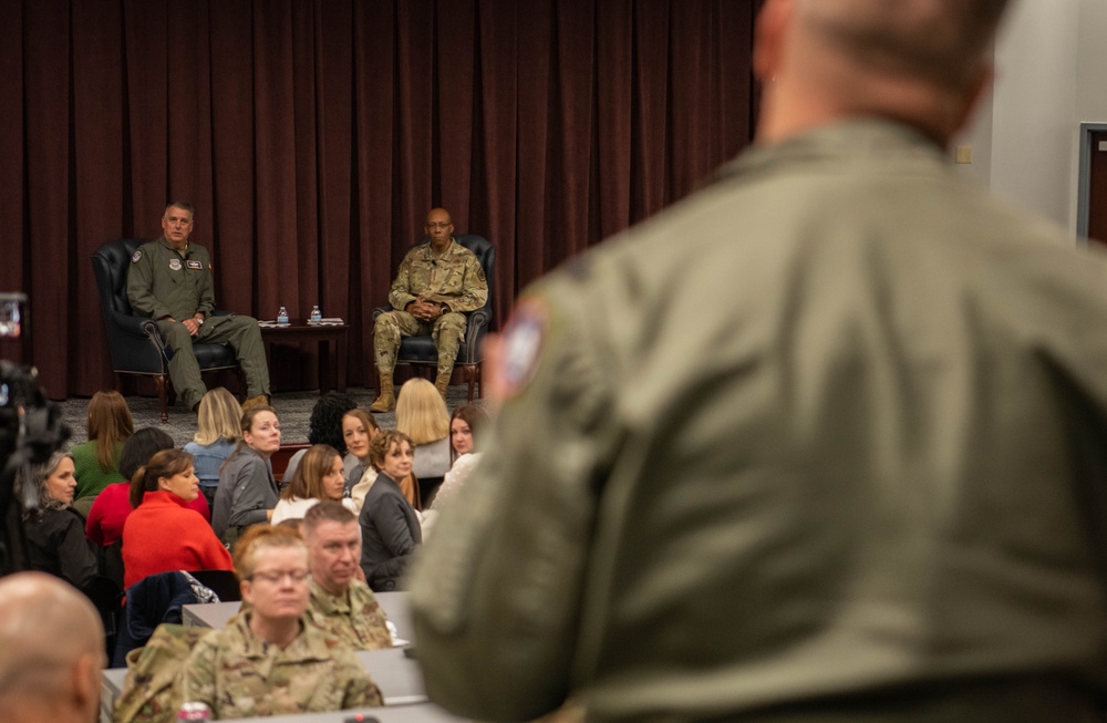 Chief of Staff of the Air Force makes remarks at AMC's Fall Rally 2022