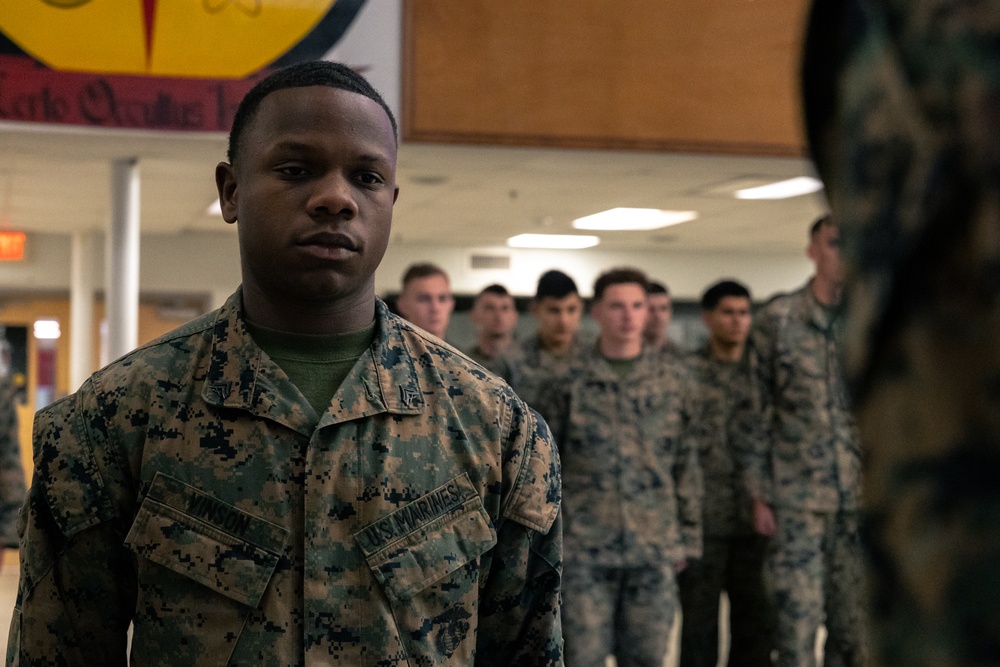 Navy and Marine Corps Acheivement Medal Ceremony