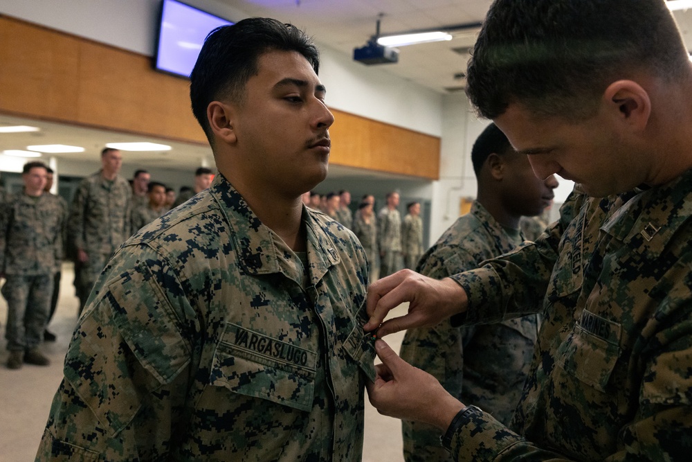 Navy and Marine Corps Acheivement Medal Ceremony