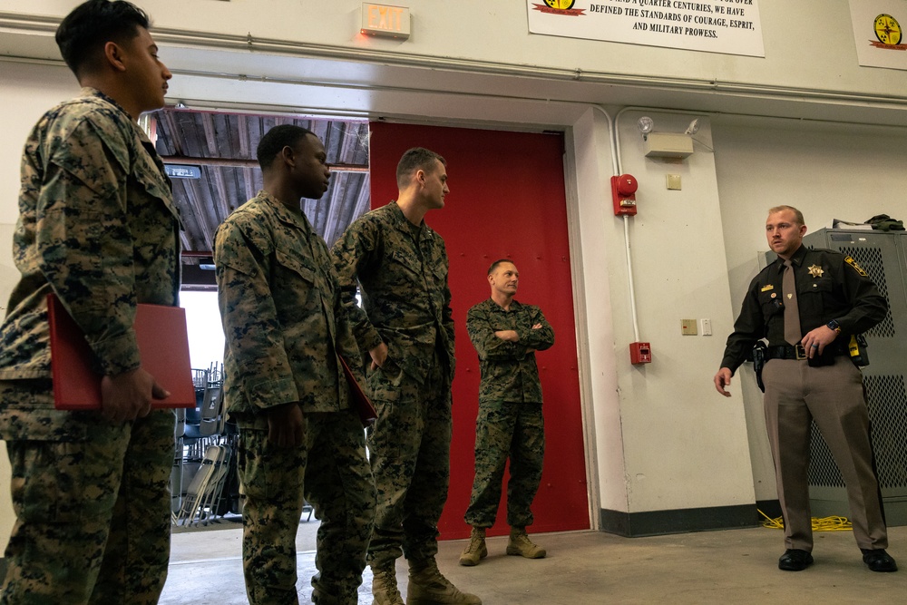 Navy and Marine Corps Acheivement Medal Ceremony