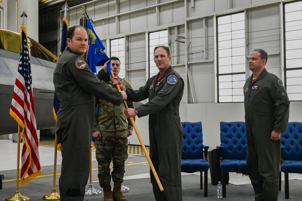 302nd Fighter Squadron Change of Command