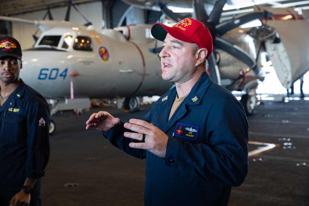 Daily Operations Onboard USS George H.W. Bush (CVN 77)