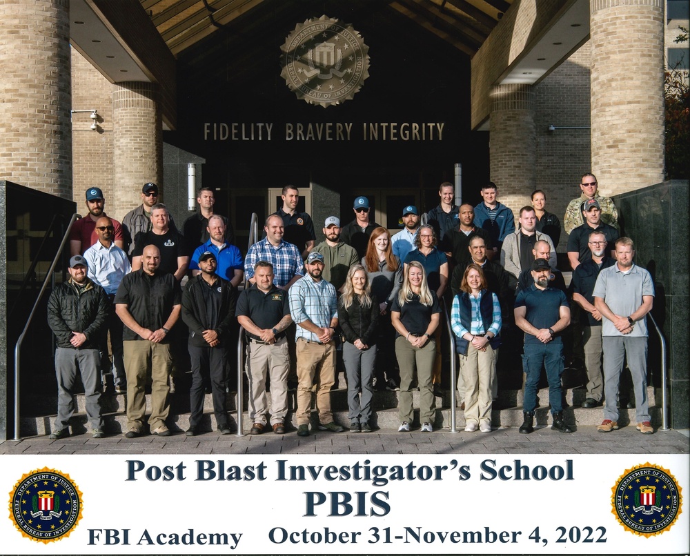 Post-Blast Investigator School: just because it explodes, doesn’t mean there isn’t evidence left behind.