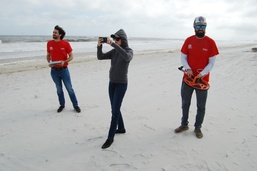 Jacksonville District inspection teams assess Tropical Storm Nicole impacts to Florida Atlantic beaches