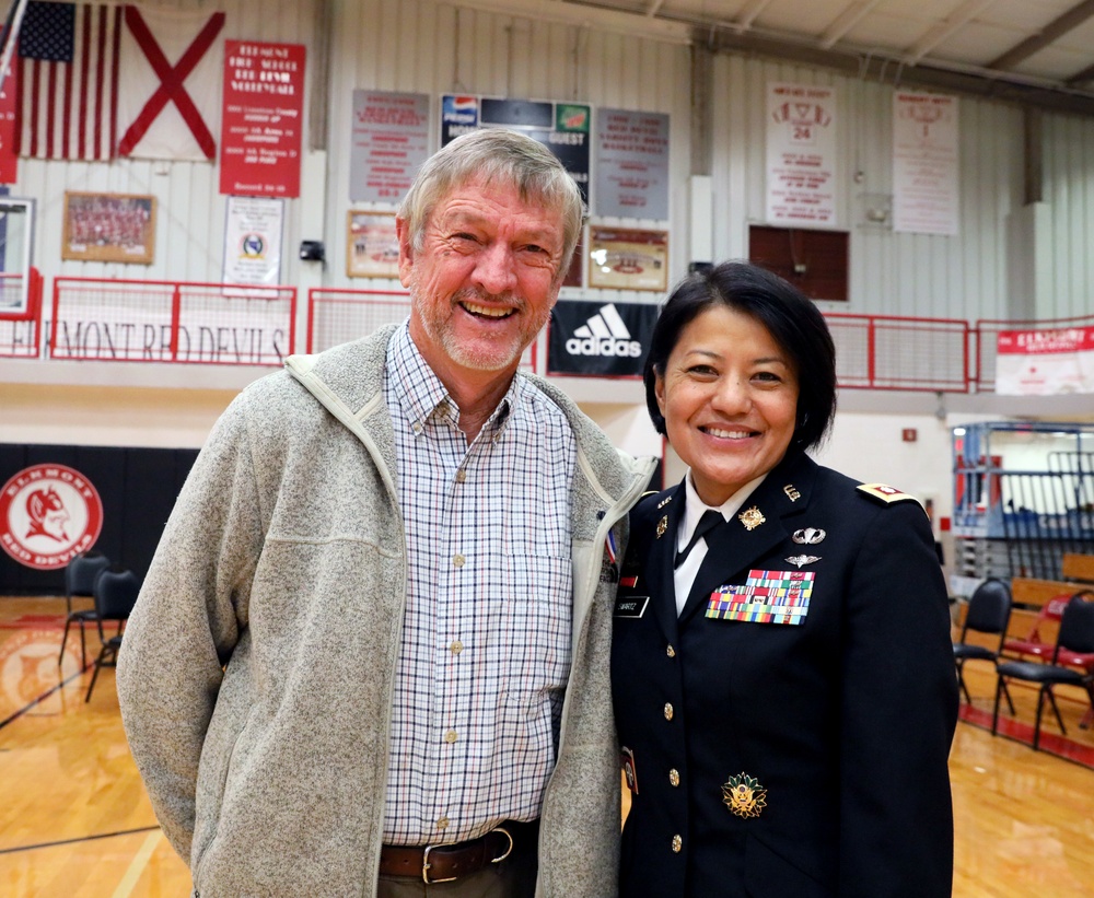 Officer’s love for her country inspires service