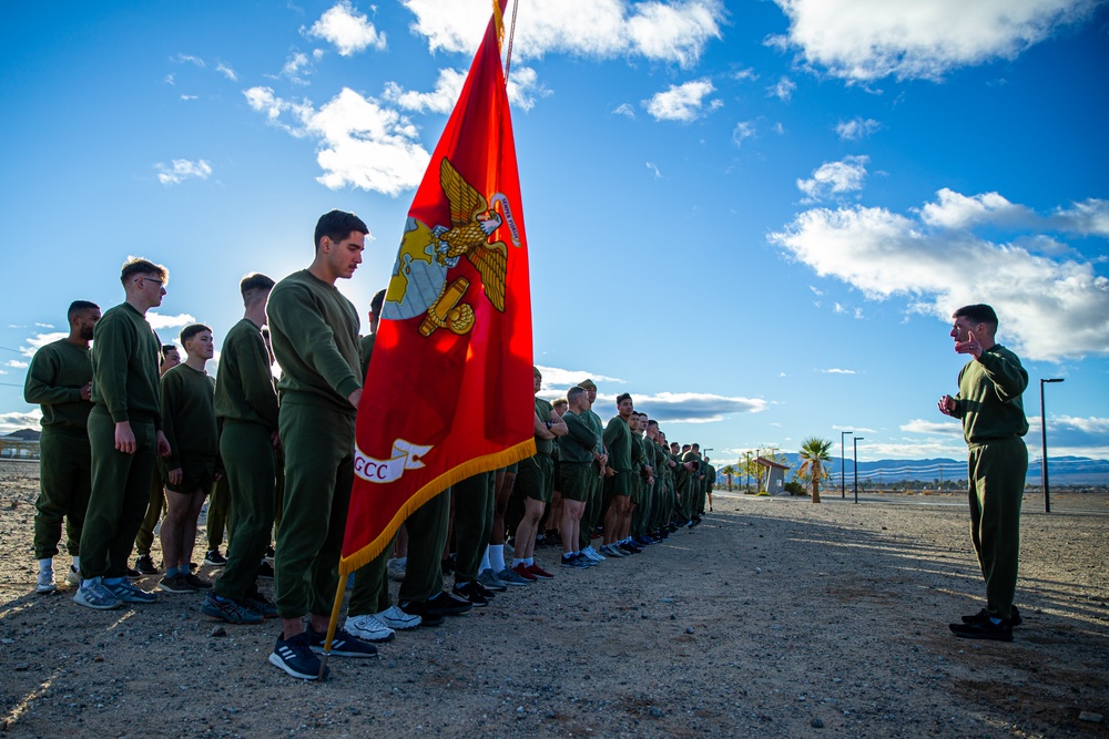 MCAGCC celebrates 247th Marine Corps birthday with formation run