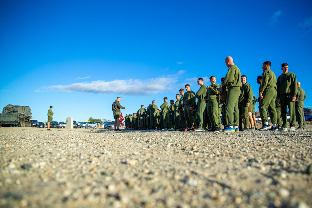 MCAGCC celebrates 247th Marine Corps birthday with formation run