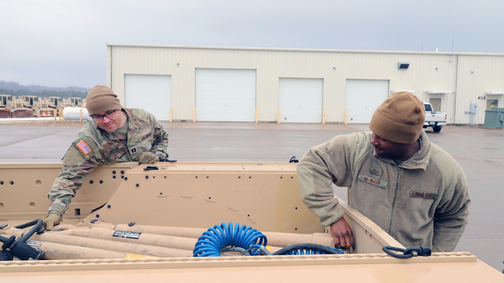 2 Airmen attend JLTV OPNET for first time