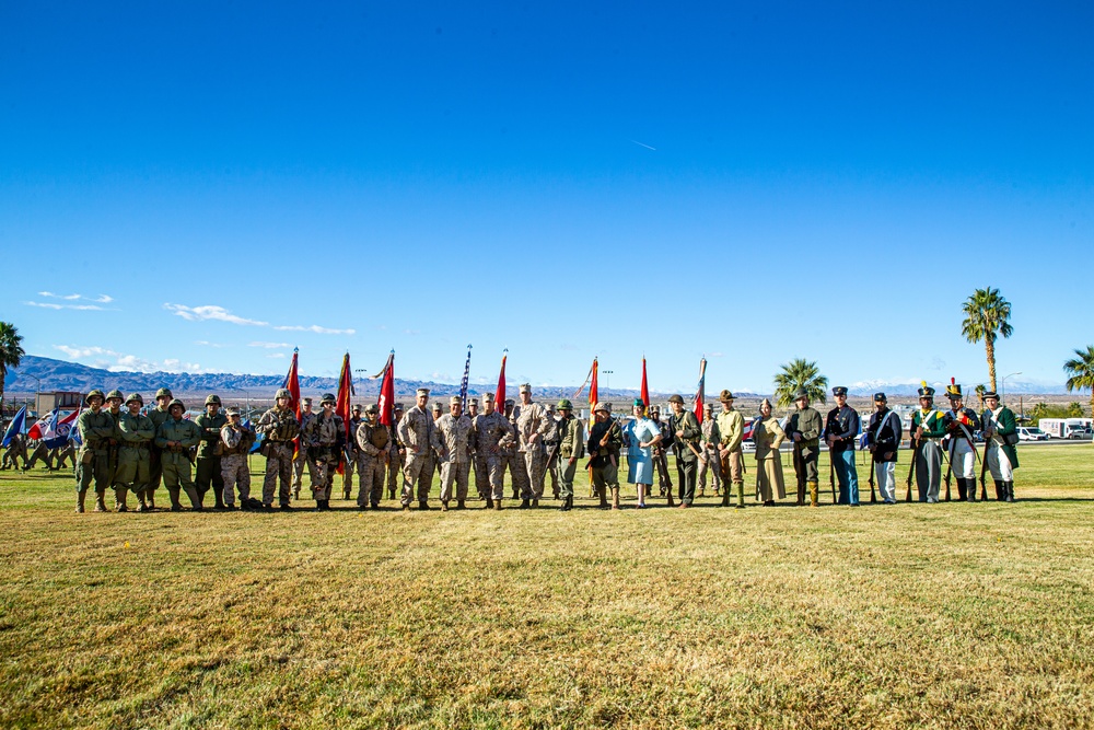 MCAGCC holds historical uniform pageant