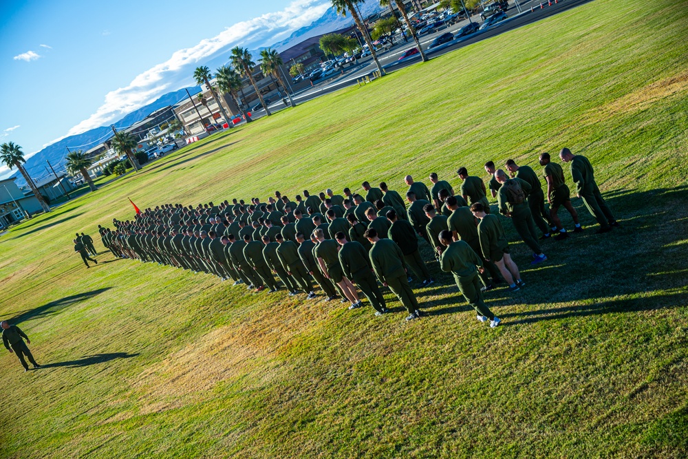 MCAGCC celebrates 247th Marine Corps birthday with formation run