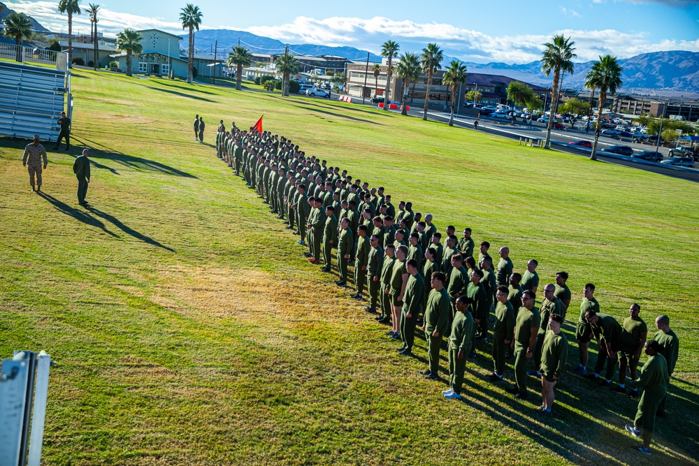 MCAGCC celebrates 247th Marine Corps birthday with formation run